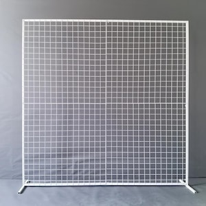 Square Metal Mesh for Wedding Grid Backdrop Wall Photo Backdrop (Customizable Size)