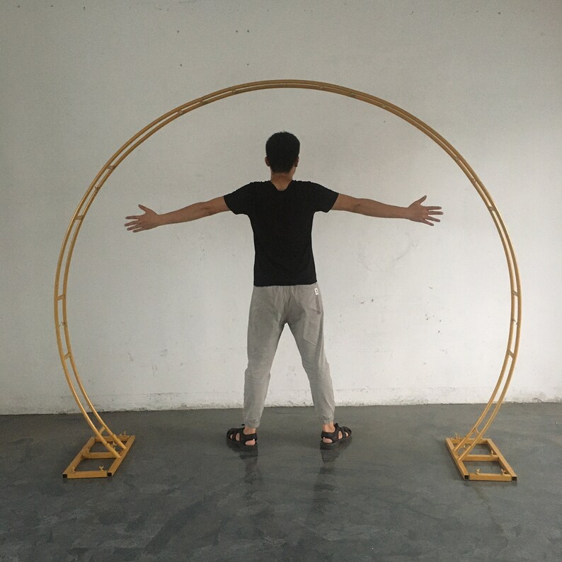 Double Arched Arch Round Wedding Arch Bridal Shower Etsy