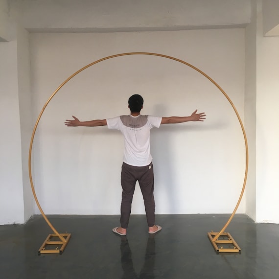 Arco de globos 🎈 con círculo ⭕️ base redonda