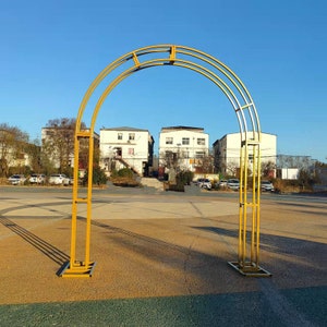 Runde Metall-Hochzeitslaube: Blumenbogen-Hintergrund (kundengerechte Größe)
