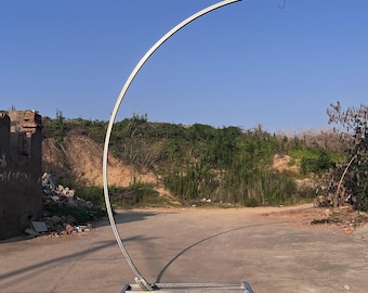 7.87FT Curved Chandelier Stand - Wedding & Event Ceremony Decoration