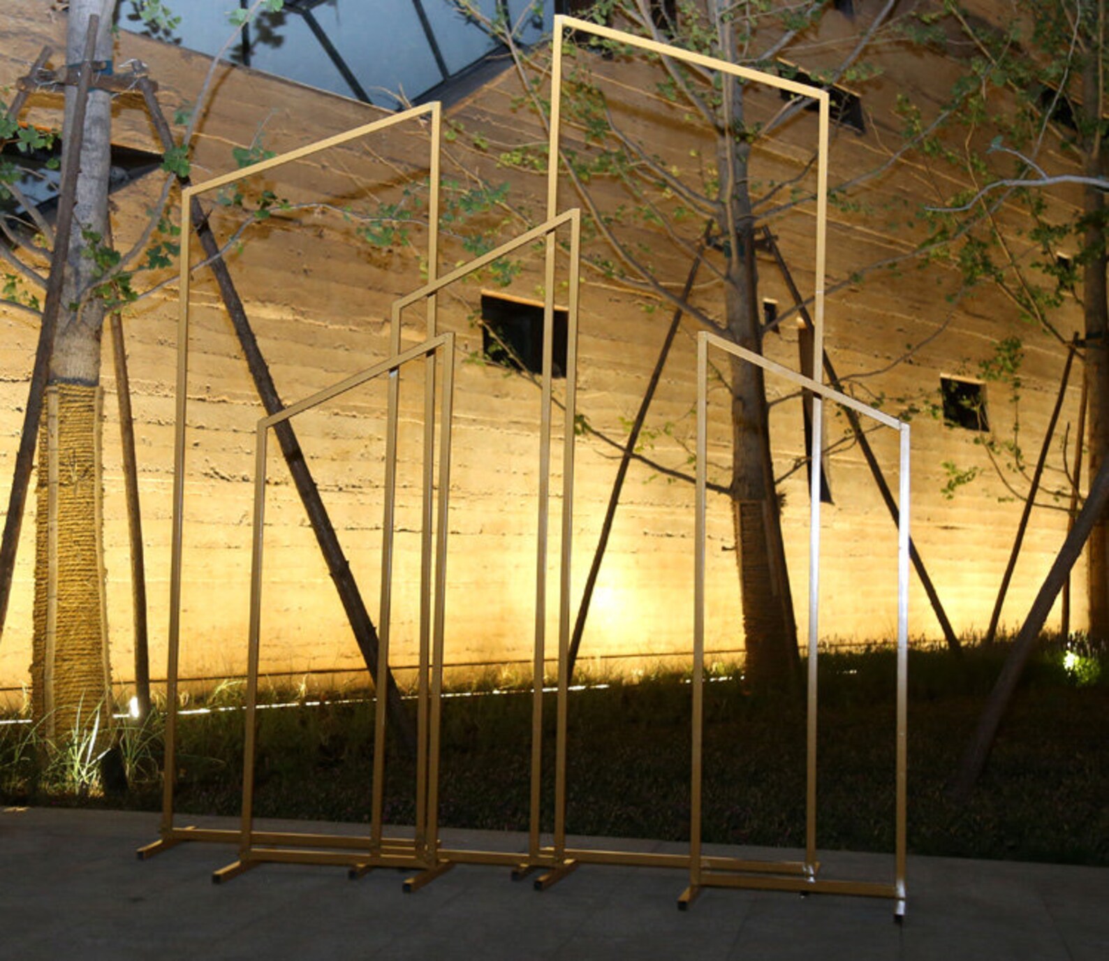 Hypotenuse Frame Sign Stand Metal Wedding Arch Etsy