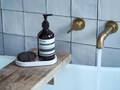 Small bottle tray, 4 colours. Trinket tray, hand soap tray, soap dish, small decorative concrete tray.