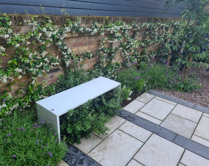 Beautiful concrete bench, garden bench, minimalist concrete bench, outdoor bench, concrete bench, indoor bench, outdoor seating