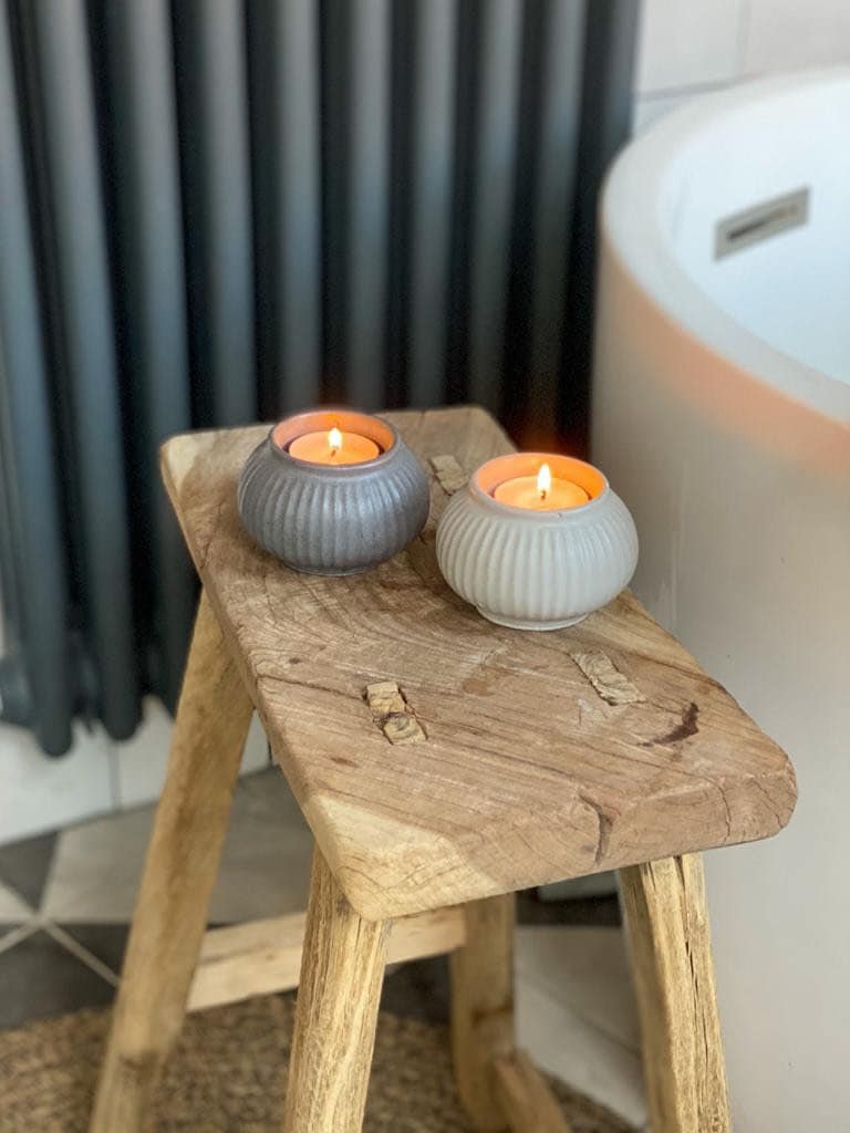 Bathroom tea online light holders