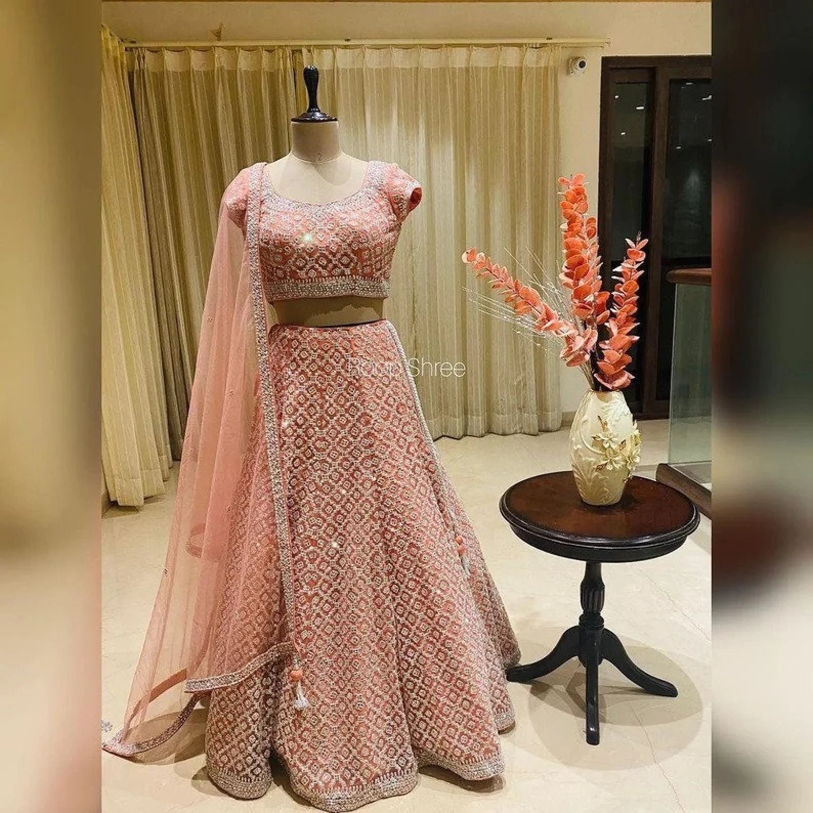 Lehenga choli para mujeres fiesta ropa india Bollywood lengha - Etsy España Lehenga choli para mujeres fiesta ropa india Bollywood lengha - Etsy España