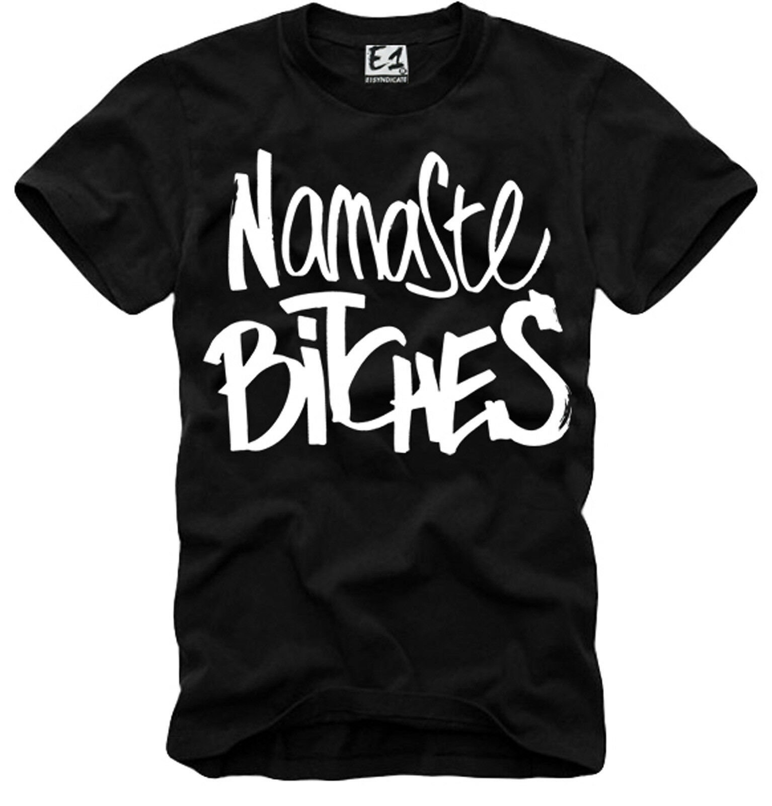 T Shirt Namaste Bitches Tumblr Fun Instagram Porn Star Blogger Etsy