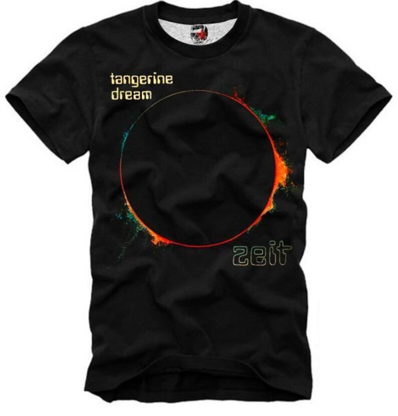 TShirt Tangerine Dream Zeit Electronic Music New Etsy