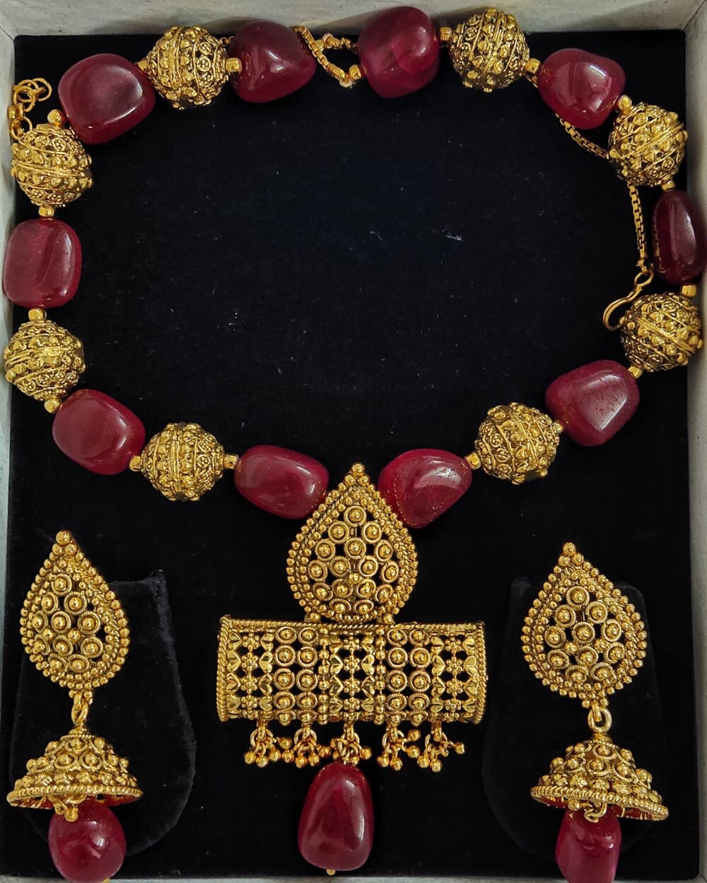 Ruby stone mala Outlet