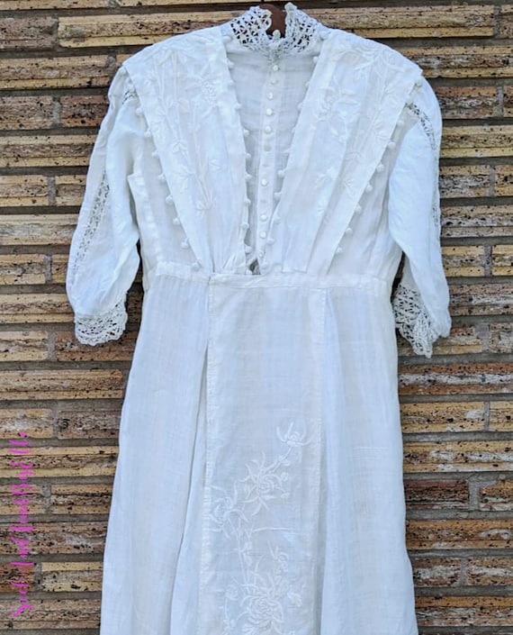 1910s Edwardian Dress