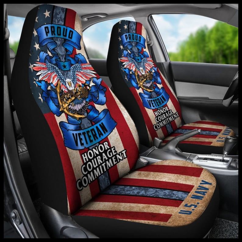Navy Seat Covers Etsy