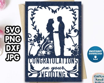 Free Free 321 Congratulations Wedding Card Svg SVG PNG EPS DXF File