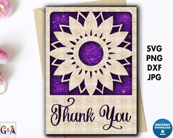 Cartão De Fidelidade Círculos de Letra de Mão de Sunflower Kraft