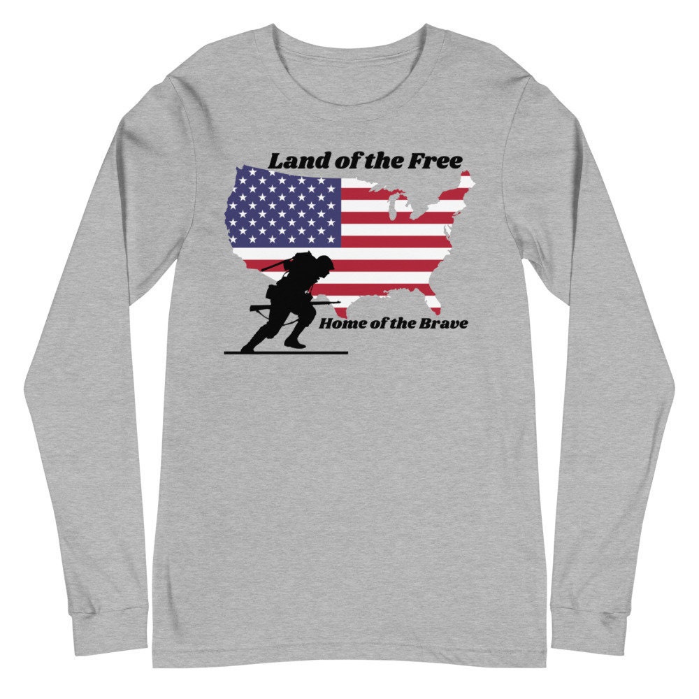 land of the free home of the brave shirt land of the free home of the brave shirt