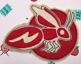 Handmade Outerworlds Firefly Ad Sew on Felt Patch