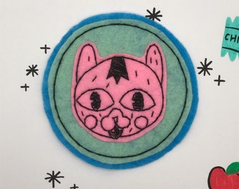 Night in The Woods Handsewn Felt Doodle Patch