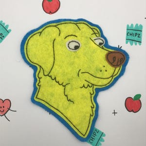 Bojack Horseman Mr Peanut Butter Handmade Sew-on Felt Patch