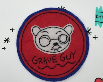 Night in The Woods Handsewn Felt Doodle Patch