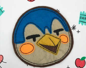 Animal Crossing Villager Profile ACE Handmade Sew-on Felt Patch