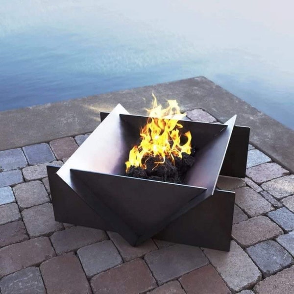 Fire pit | Fire basket | Portable grill | Fireplace| BBQ |  easy assembly & instructions|Plasma and laser cut |Digital file instant download