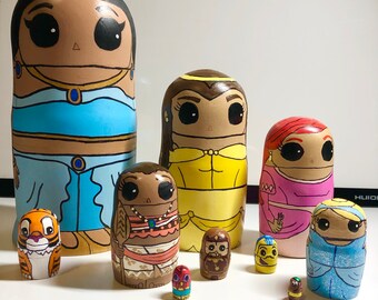 moana nesting dolls