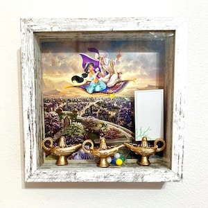 Aladdin Themed Shadow Box