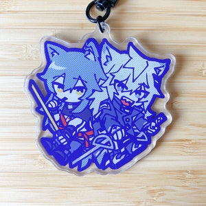 ARKNIGHTS Texlapp (Texas/Lappland) Arcylic Charm