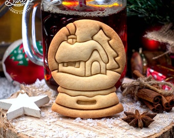 Cookie cutter - Christmas: Snow globe - Original creations by Bakers'Tricks