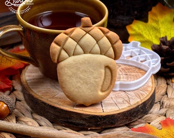 Acorn Cookie Cutter | Fall Baking | Autumn Cookies | Nature Theme | Recipe Included