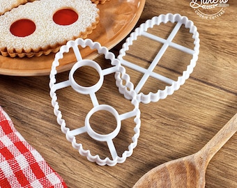 Novel glasses cookie cutters - Biscuit from our childhood, gift idea. Easy Recipe Available.