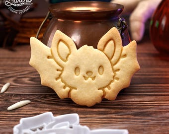 Bat Cookie Cutter | Spooky Baking | Cute Halloween Cookies | Festive Treats | Recipe Included