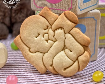 Cookie cutter - Baby with bottle - Original creations by Bakers'Tricks