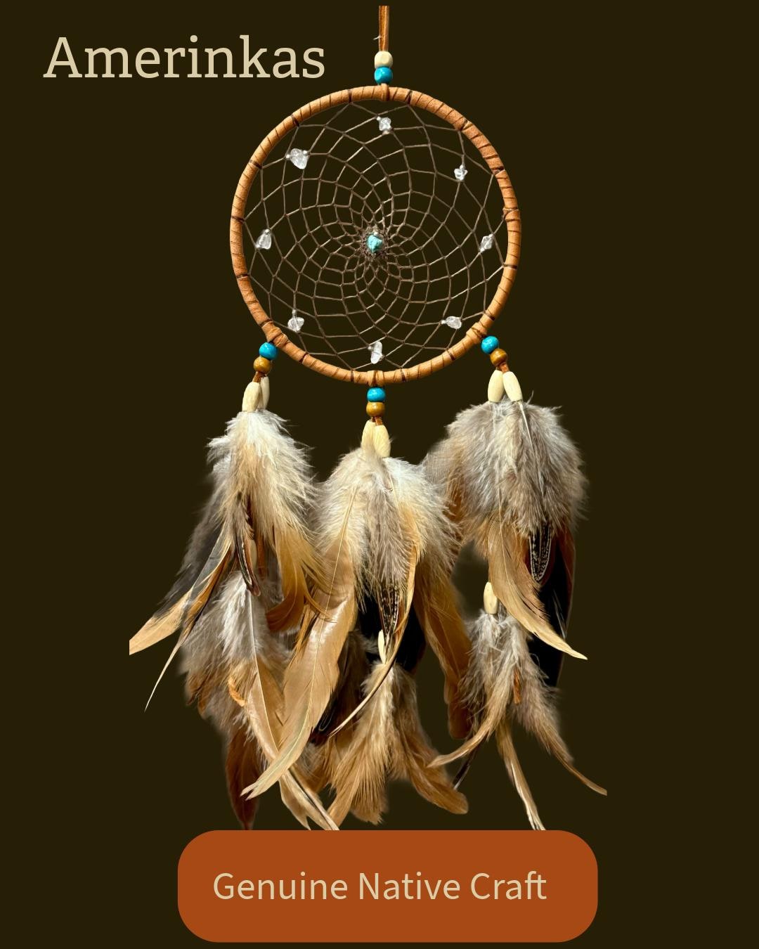 DREAMCATCHER USA製NATIVE AMERICANSドリームキャッチャーインディアン