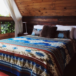 Southwest Blanket, Native Blanket, Alpaca Wool Blanket, Navajo Saddle Blanket , Aztec Blanket, Boho Rustic Blanket,Throw Blanket