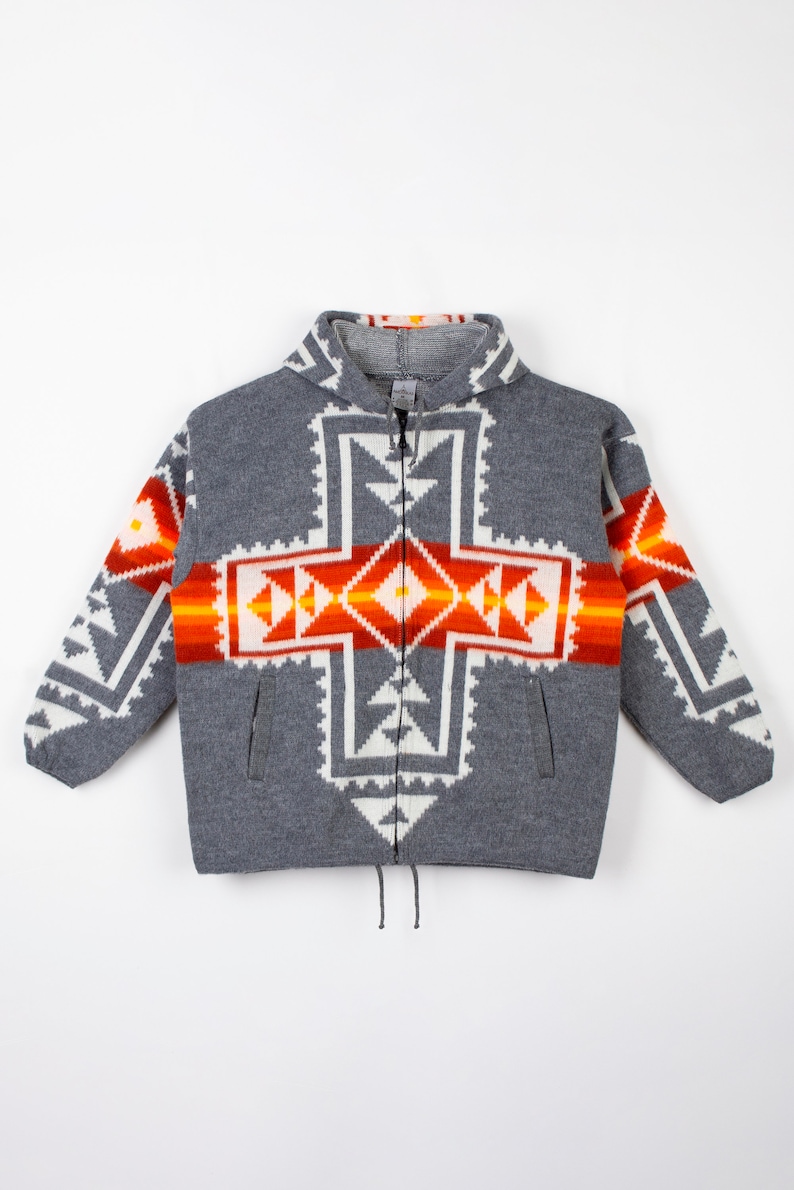 Native Southwestern Wool Jacket Southwest Jacket Native Etsy