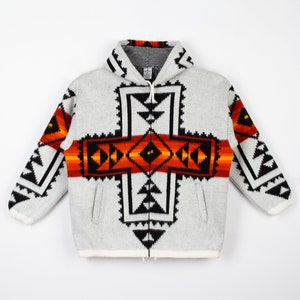 Native Southwestern Wool Jacket Southwest Jacket Native American Style Coat image 2