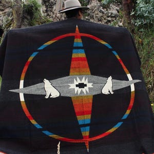 Southwest Blanket, Native Blanket, Alpaca Wool Blanket, Navajo Saddle Blanket, Aztec Blanket, Boho Rustic Blanket,Throw Blanket