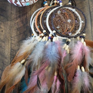 Authentic Native American Dream Catcher, Wall Hanging, Handmade Indigenous Decor, Boho Bedroom Decor, Spiritual Gift