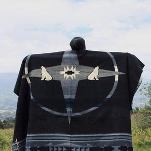 Southwest Blanket, Native Blanket, Alpaca Wool Blanket, Navajo Saddle Blanket, Aztec Blanket, Boho Rustic Blanket,Throw Blanket