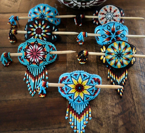 Conair | Barrettes | Vintage Beaded Barettes Vintage 1930 main image 2