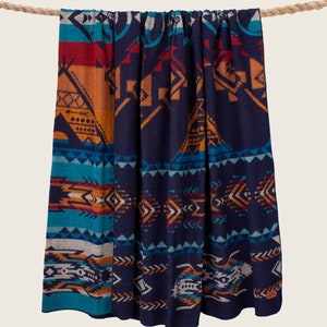Southwest Blanket, Native Blanket, Alpaca Wool Blanket, Navajo Saddle Blanket, Aztec Blanket, Boho Rustic Blanket,Throw Blanket