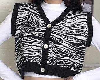 zebra print jumper dress