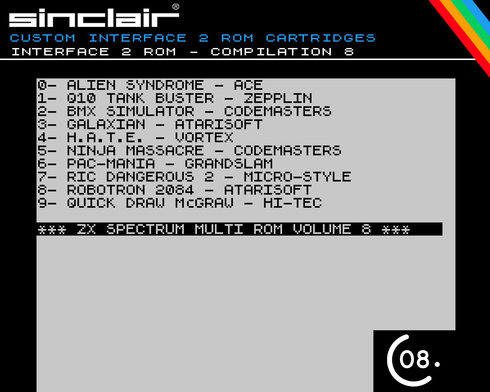 sinclair zx spectrum atarisoft sinclair zx spectrum atarisoft