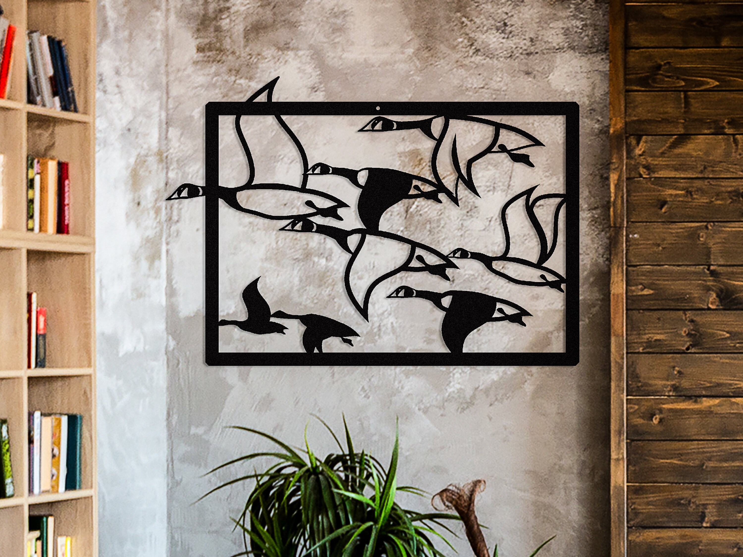 Metal wall art bird unique wall decor parrot steel outdoor garden art ...