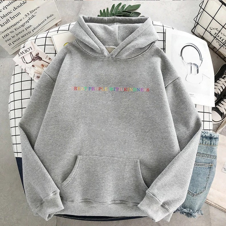 Grey tpwk hoodie Clearance