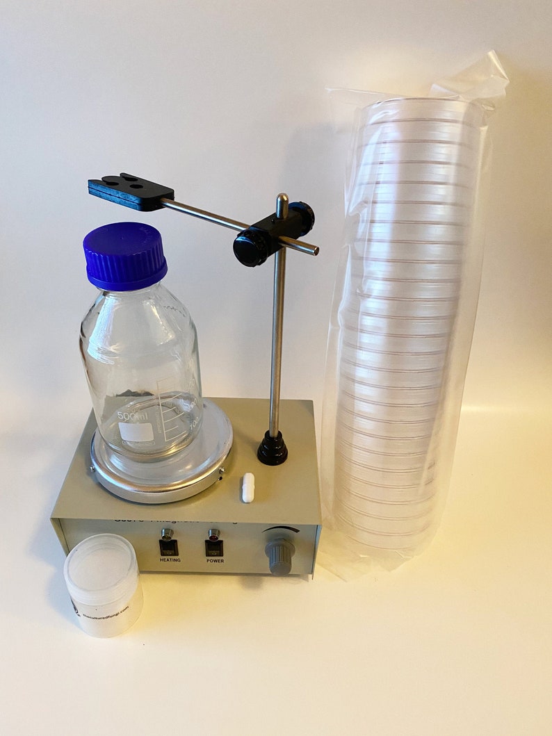 Mushroom Agar Preparation Kit Pour agar plates like a pro Etsy