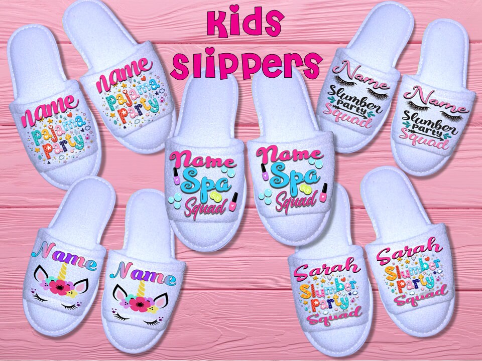 Spa slippers for girls best sale