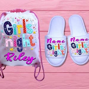 Pajama Slumber Party - Girls Sleepover Birthday Party Centerpiece