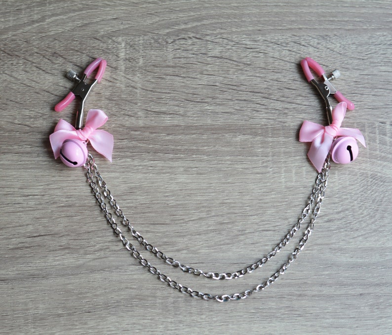 Body Clamps With Chain Necklace, Nipple Clips For Women Non Piercing, Body Clamps Non Piercing Set, Adjustable Stainless Steel Body Clamp Q13