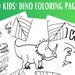 Channie Shepherd reviewed 10 Kids Dinosaur Coloring Pages | Printable Coloring Page PDF| Dinosaur Coloring Pages | Gift for Kids | Boy Gift |  Coloring Pages |